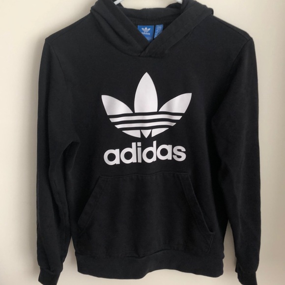 adidas grey hoodie girls